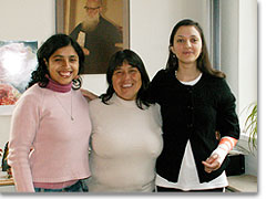 Carolina Rojas, Ximena Martnez, Mnica Aguilar