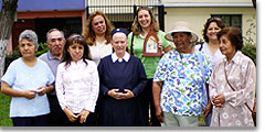 Verwandte von Nelly, Schw. Consuelo und Maria Ignacia aus der Mdchenjugend von Chile