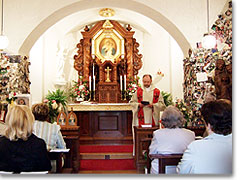 Heilige Messe in Polnisch im Heiligtum der Familien