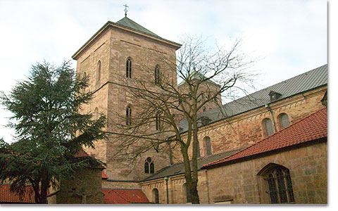 Der Katholikentag findet vom 21.-25. Mai in Osnabrck statt. Auf dem Bild der St. Petrus-Dom