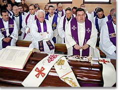 Heilige Messe in Slavonski Brod, 21. Januar