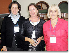 Sr. Cecilia Maria Flecha, Pilar Jensen, Ma. Ins de Podest (von links)