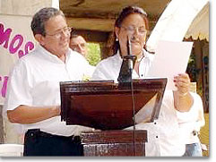 Pilar und Alfredo Pereira, Verantwortliche der Familienliga