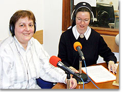 Ana Slunjski, die Verantwortliche fr die Schnstatt-Sendung in Radio Marija