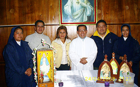 Kapelle in en HHUU 12 de Junio in der Diözese Lurín, Peru