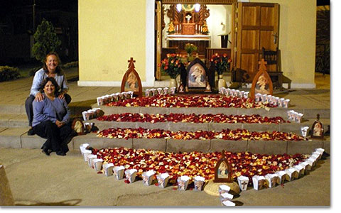 13. Mai: Lichter-Rosenkranz im Heiligtum von Lima, Peru