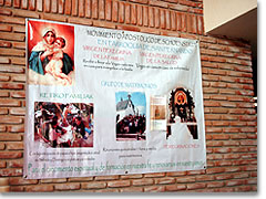 Auf Plakaten wurde gezeigt, was Schönstatt in den Pfarreien tut