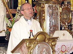 Pater Piotr Flegel in Trzebnica