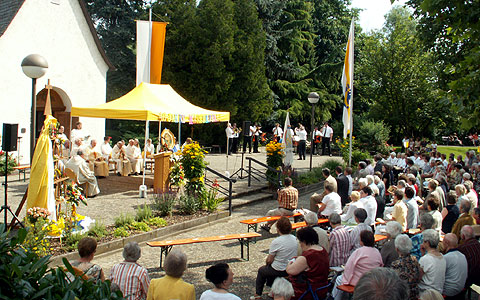 Vierzig Jahre Heiligtum der Freude in Herxheim, Diözese Speyer