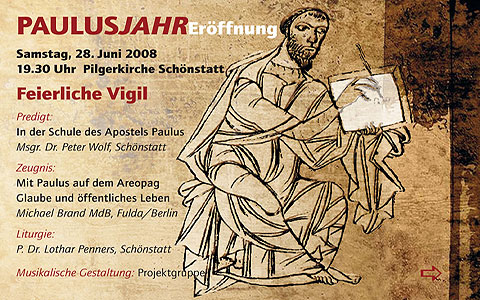 Eröffnung des Paulusjahres in Schönstatt