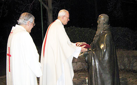 55 Jahre Priester Jesu Christi: Pfr. Jorge Falch dankt Pater Kentenich