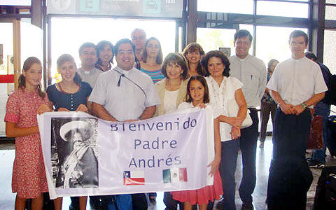 Willkommen, P. Andrés!
