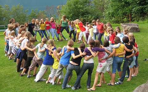Sommerlager der Schönstatt-Mädchenjugend der Schweiz in Quarten