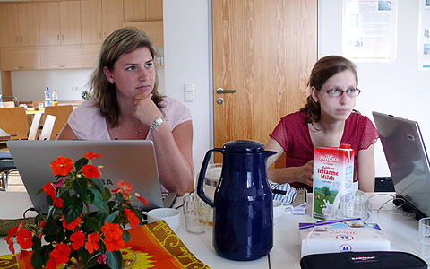 Teilnehmerinnen des Treffens von Lehrern in Schönstatt