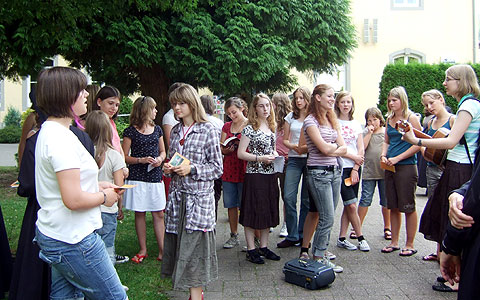 Feier des Liebesbündnisses: Ferienwoche der Schönstatt-Mädchenjugend Trier