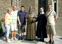 Besuch von polnischen Priestern