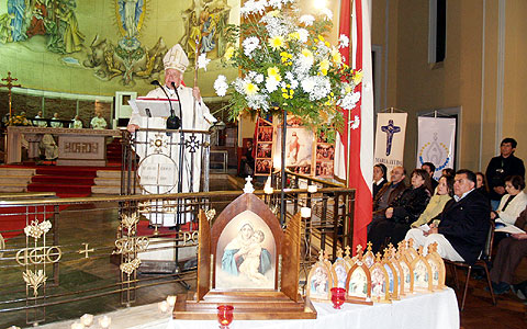 15. September, in der Kathedrale von Concepci ón: Bischof Ricardo Ezzati 