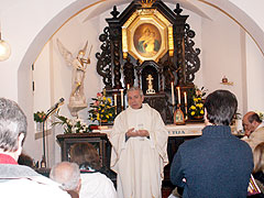 P. Guillermo Mario Cassone, Predigt im Urheiligtum