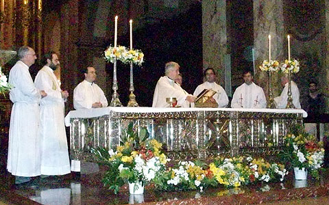 In der Kathedrale von Buenos Aires war Weihbischof Eduardo García Hauptzelebrant 
