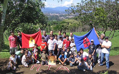 Costa Rica: Lager der Schönstatt-Mannesjugend (SMJ)