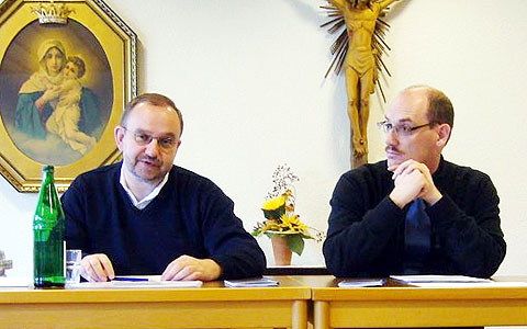 Referenten der Kentenich-Akademie: P. Dr. Joachim Schmiedl, P. Dr. Bernd Biberger