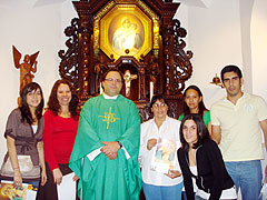 Liebesbündnis von Pilgern im “Jungen Heiligtum” in Asunción