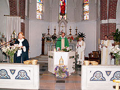 Heilige Messe in Merville