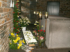 Grabstätte Pater Kentenichs am 15. September