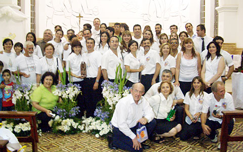 Entscheidung zur Gruppe und Gründung der Familienbewegung in Encarnación, Paraguay, am 2. Dezember 2007