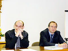 Dr. Bernd Biberger (links), Dr. Söder