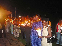 Abschluss der Wallfahrten am Heiligtum in Bujumbura