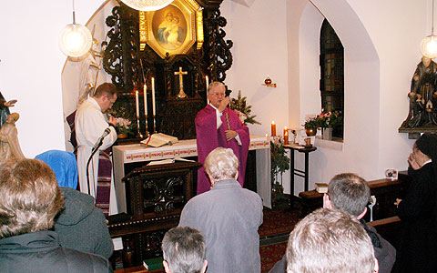 Heilige Messe für die Mitarbeiter und Wohltäter von PressOffice Schönstatt am 22. Dezember im Urheiligtum