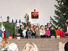 Heilige Messe in der Pilgerkirche am 21. Dezember