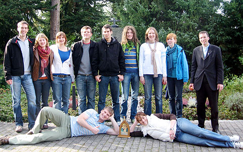 Kernteam des Jugendfestes 2010 auf der Liebfrauenhöhe