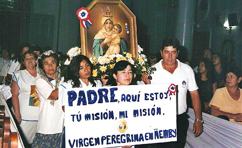 Fest der Pilgernden Gottesmutter in Ñemby, Paraguay