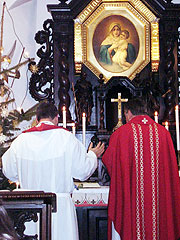 Heilige Messe in innerer Verbundenheit mit der Messe Pater Kentenichs am 20. Januar 1942