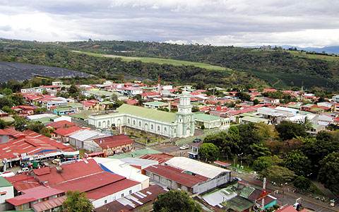 Erdbeben in Costa Rica; das Epizentrum war in der kleinen Stadt San Pedro de Poás