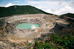Der Vulkan Poás