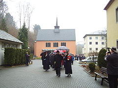 Prozession zum Urheiligtum am 7. Februar 