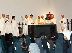 Der Priesterbund war für die Gestaltung der Bündnismesse verantwortlich