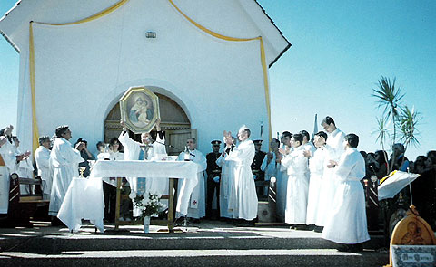 18. April 1999: Einweihung des Heiligtums in Tucumán