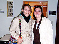 Teresa Rohrbeck und Stephanie Reineke waren gemeinsam in Ecuador, Teresa ist erst seit kurzem wieder in Deutschland