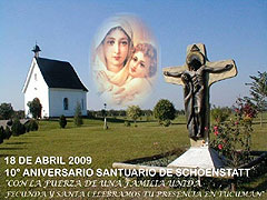 18. April: zehn Jahre Heiligtum in Tucumán