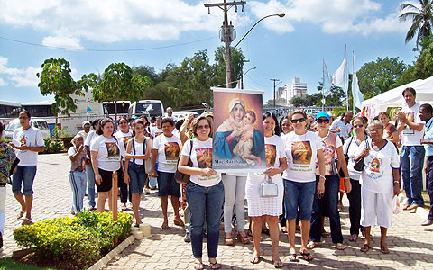 Weihetag des Heiligtums in Salvador, Brasilien