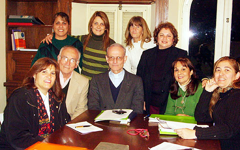 Teilnehmer des Kurses in Theorie und Praxis der Kentenich-Kommunikation in Paraguay