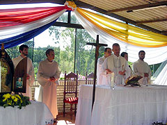 Heilige Messe mit Pater Pedro Kühlcke