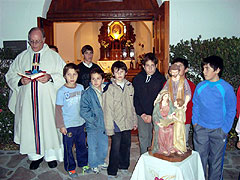Gebet und Segen: P. Juan Pablo Catoggio