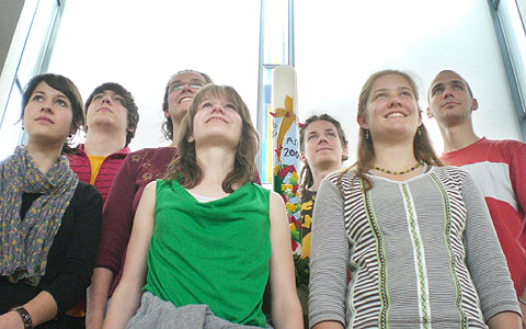 Erstes Probenwochenende der Band für das Jugendfest 2010