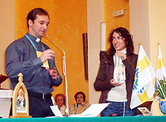 P. Borja Coello und Francesca Signorini 