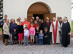 “Familienfoto” mit Familien aus Frankreich und Belgien 